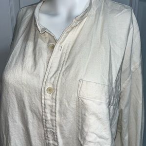 Uniqlo off white shirt